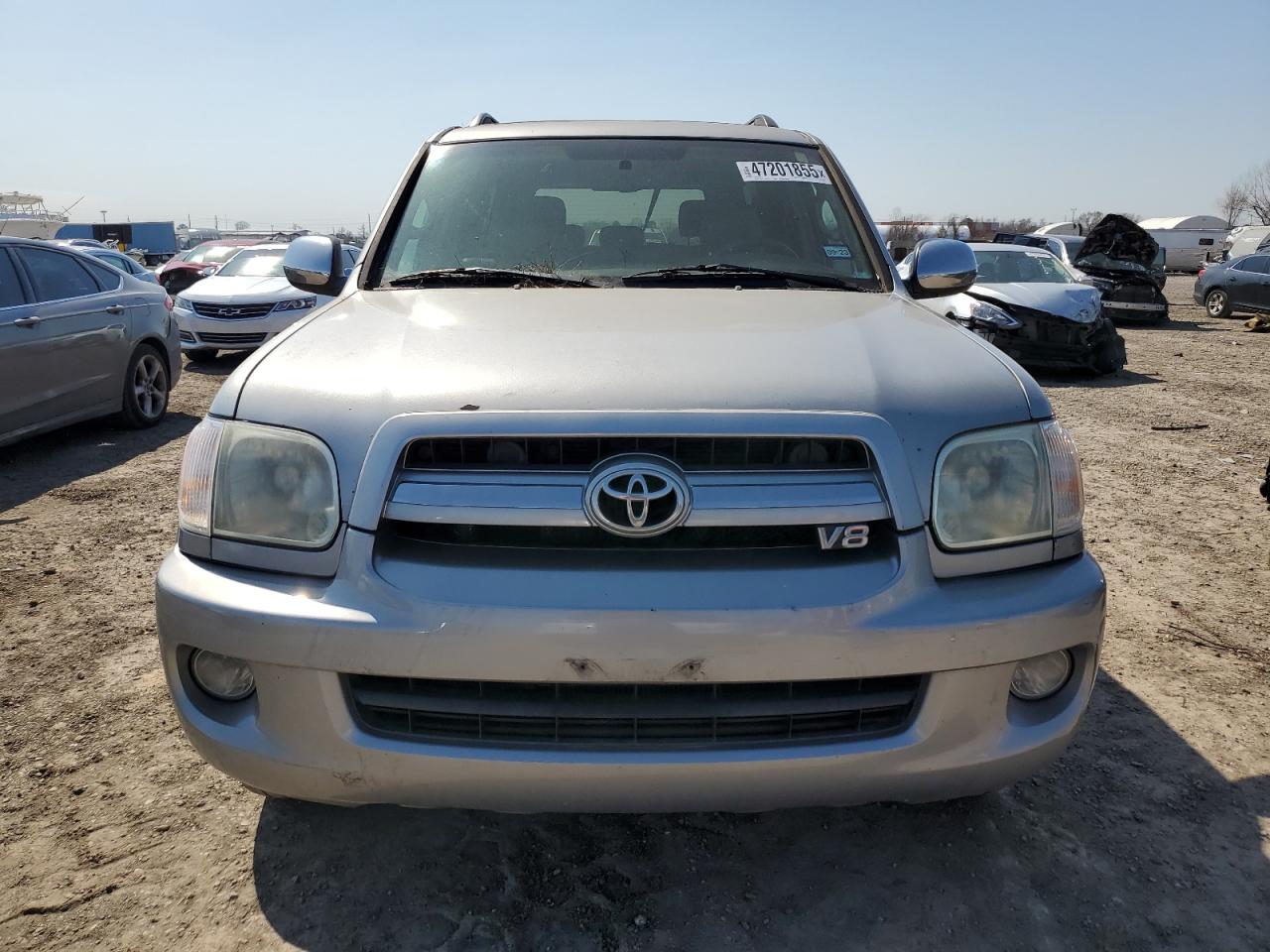 2007 Toyota Sequoia VIN 5TDZT38A67S297781 Copart auction photo, mechanical / minor dent/scratches damage thumbnail 5