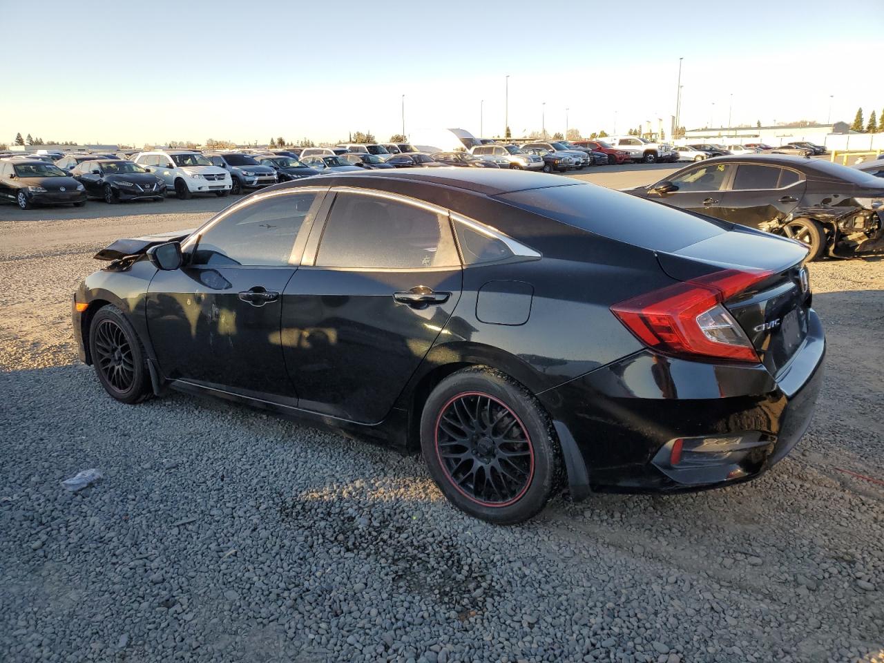 2016 Honda Civic VIN 19XFC2F54GE083952 Copart auction photo, front end damage thumbnail 2