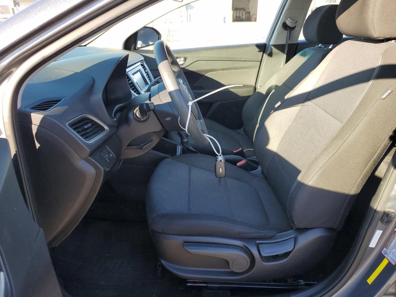 2019 Hyundai Accent VIN 3KPC24A38KE060061 Copart auction photo, rear end damage thumbnail 7