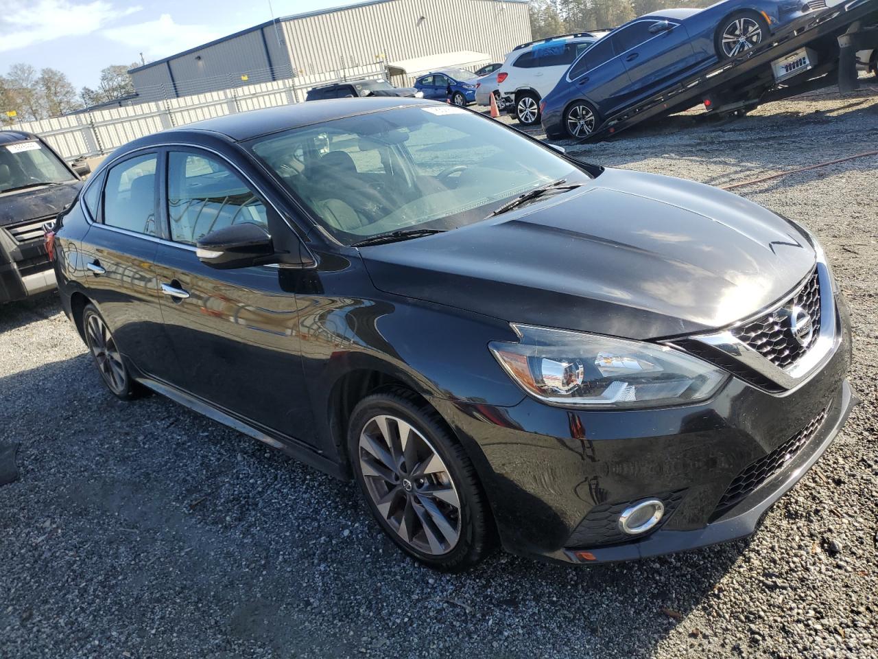 2019 Nissan Sentra VIN 3N1AB7AP2KY334917 Copart auction photo, side damage thumbnail 4