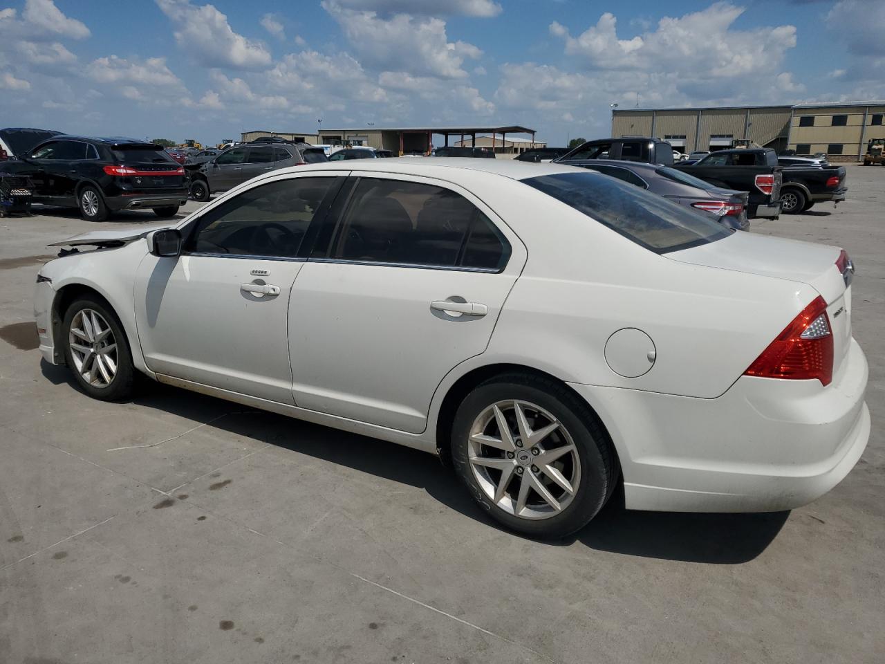2011 Ford Fusion VIN 3FAHP0JA7CR302742 Copart auction photo, front end damage thumbnail 2