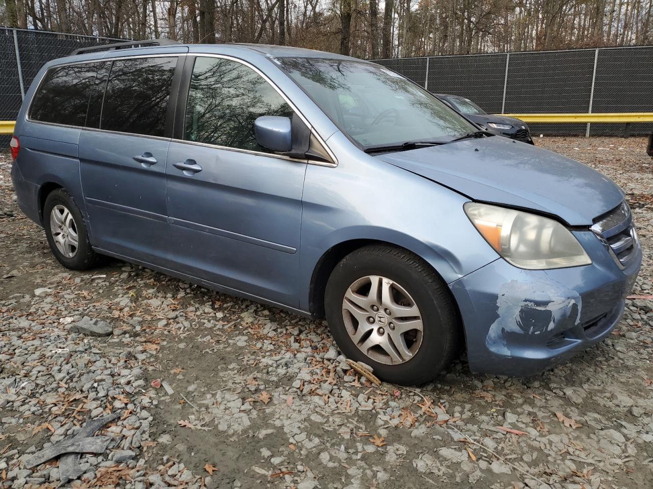 2007 Honda Odyssey VIN 5FNRL38777B093614 Copart auction photo, front end damage thumbnail 4