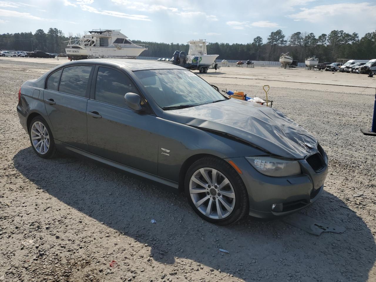 2011 BMW 3er VIN WBAPK5G59BNN28243 Copart auction photo, front end / mechanical damage thumbnail 4
