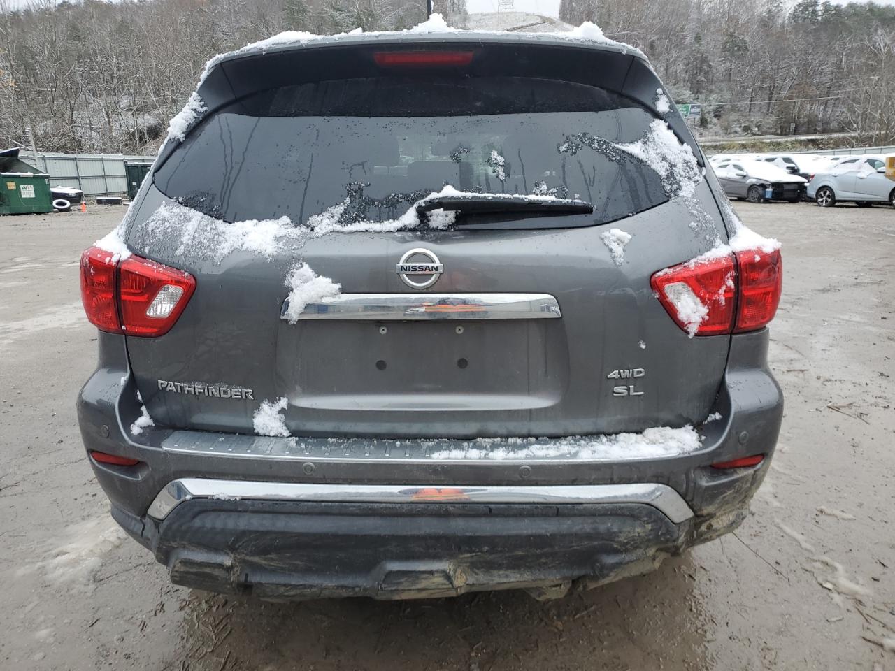 2018 Nissan Pathfinder VIN 5N1DR2MM1JC674217 Copart auction photo, all over damage thumbnail 6