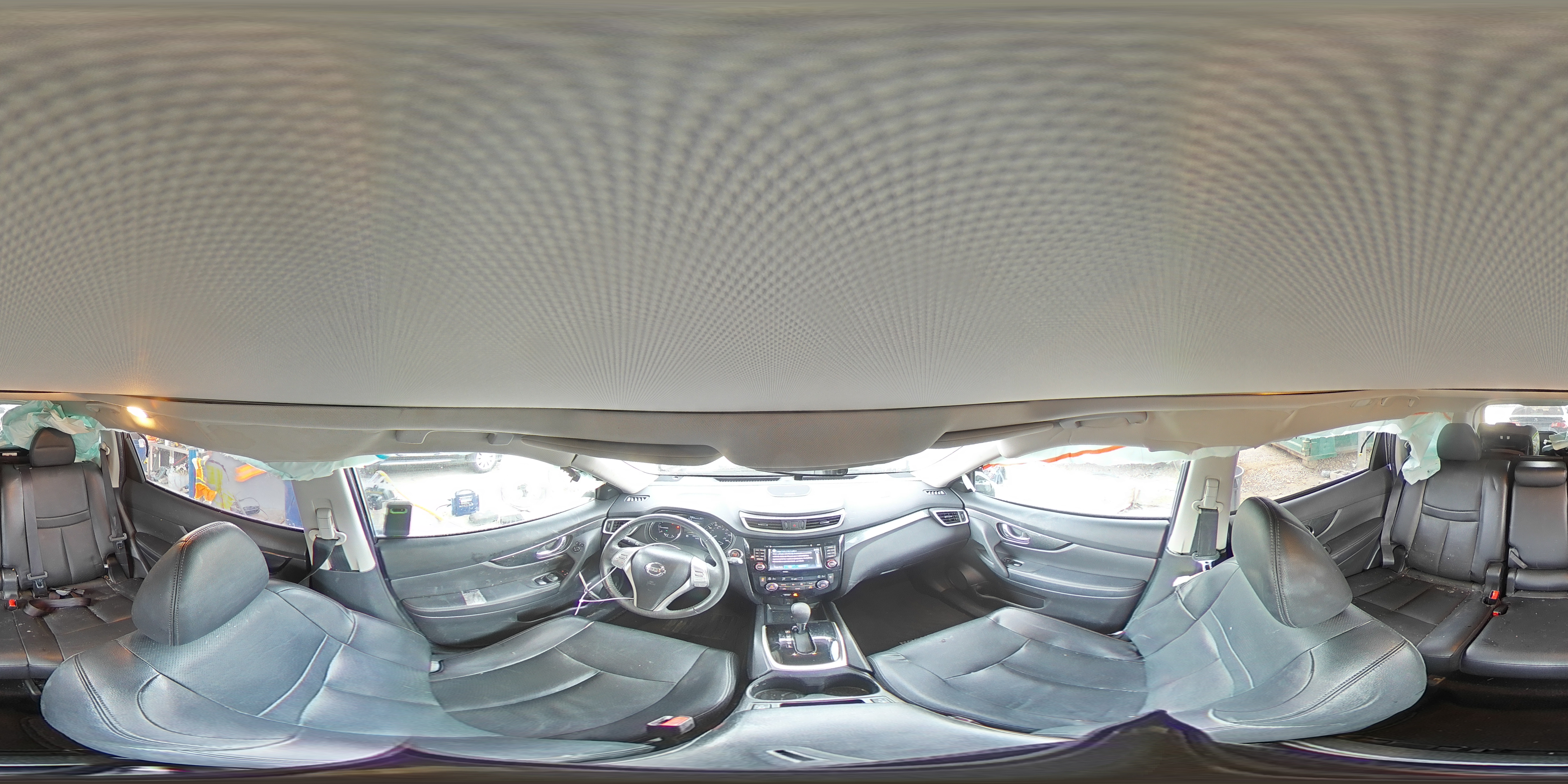 2016 Nissan Rogue VIN 5N1AT2MT3GC747060 Copart auction photo, side / rear end damage thumbnail 13