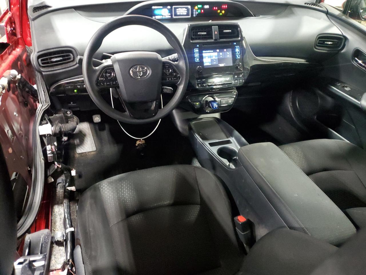 2019 Toyota Prius VIN JTDKARFU0K3076355 Copart auction photo, side damage thumbnail 8