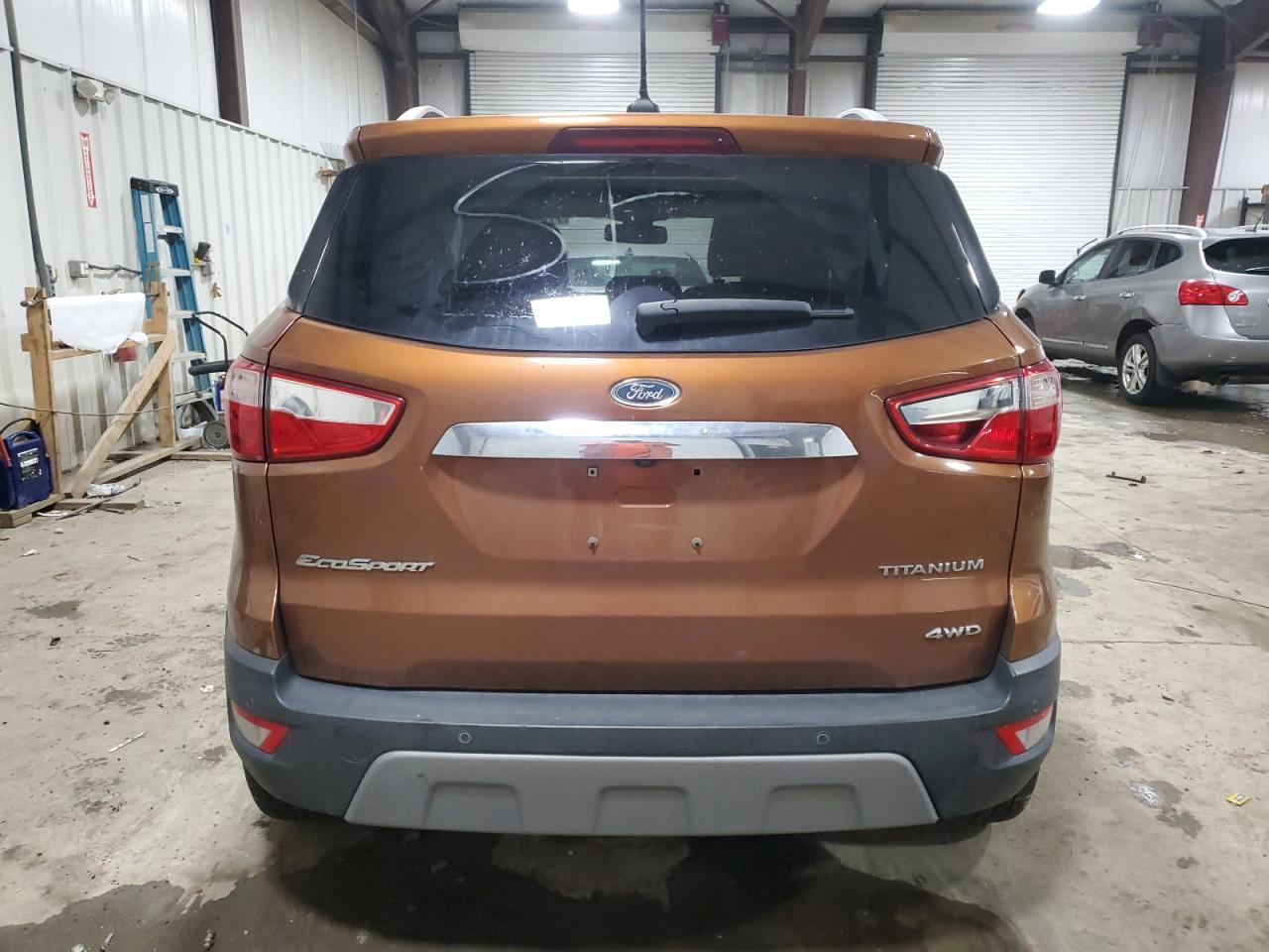 2018 Ford EcoSport VIN MAJ6P1WL8JC194005 Copart auction photo, front end damage thumbnail 6