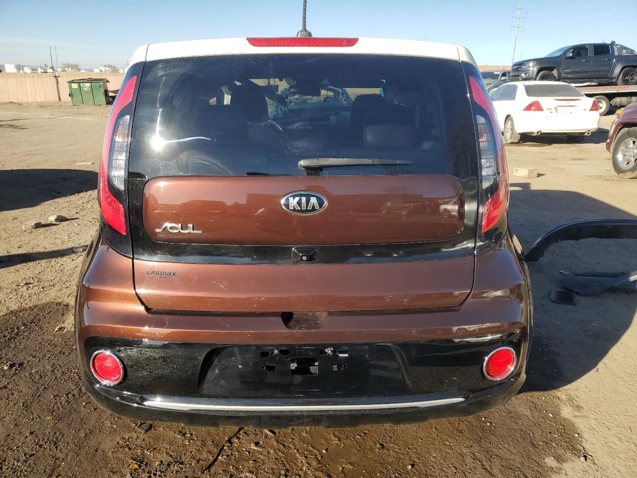 2017 KIA Soul VIN KNDJP3A59H7455850 Copart auction photo, front end / side damage thumbnail 6