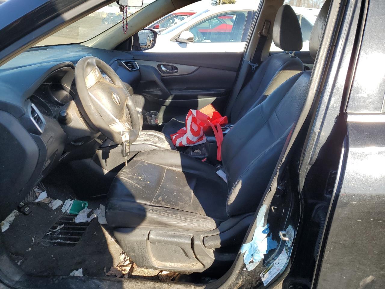 2016 Nissan Rogue VIN KNMAT2MV0GP658173 Copart auction photo, front end / minor dent/scratches damage thumbnail 7