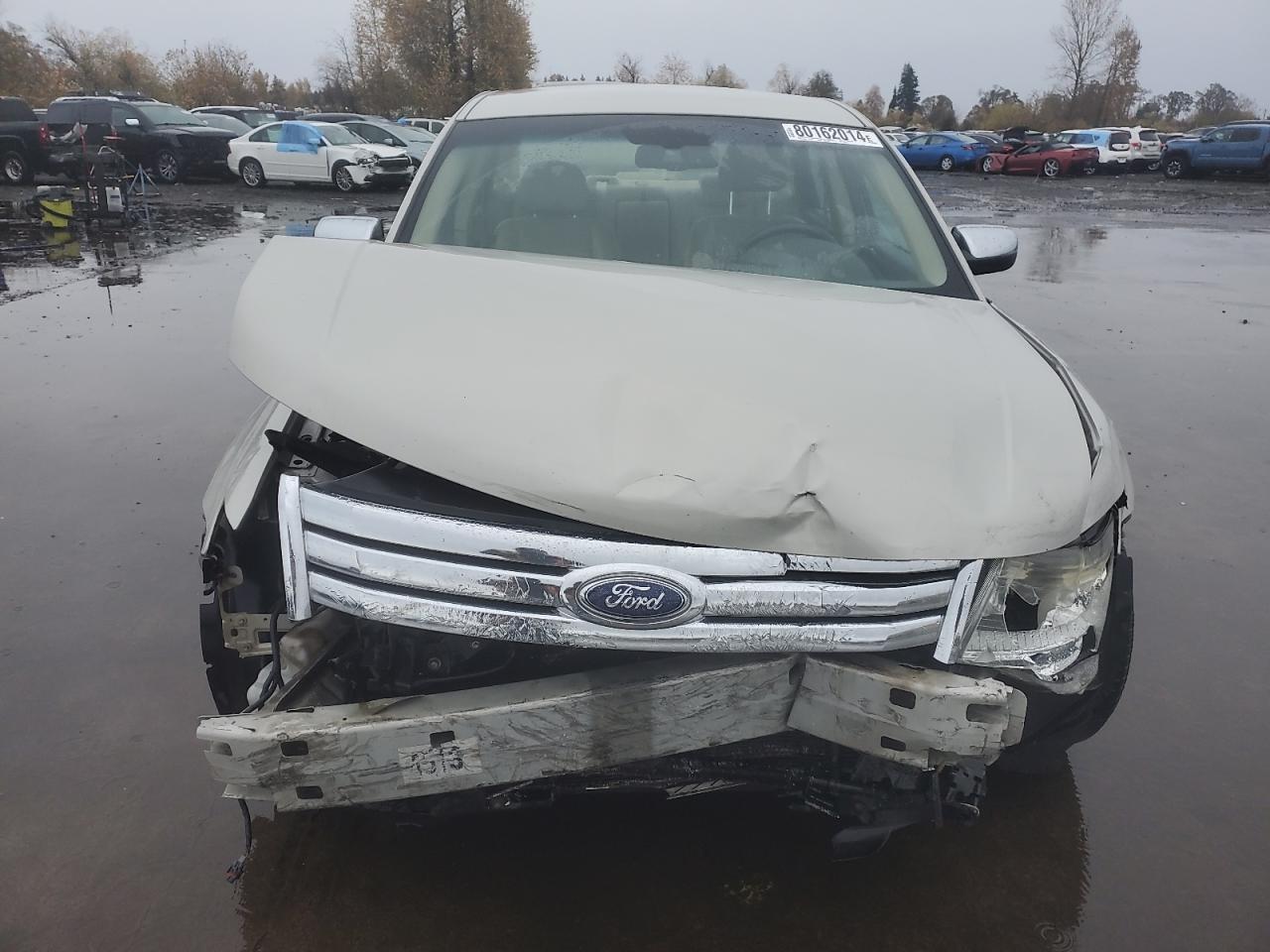 2008 Ford Taurus VIN 1FAHP25W08G128173 Copart auction photo, front end damage thumbnail 5