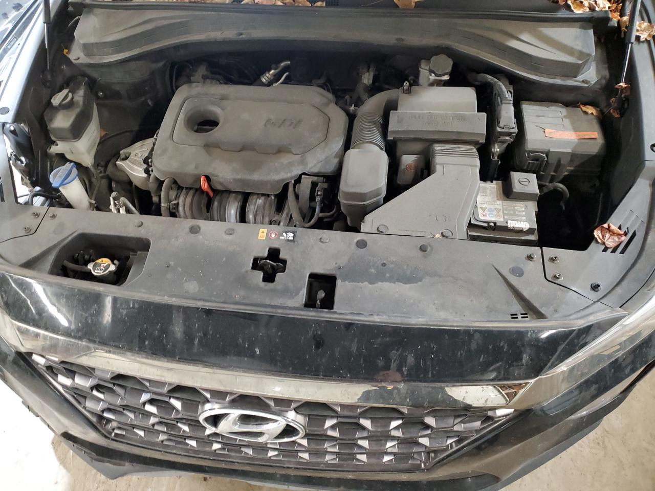 2019 Hyundai Santa Fe VIN 5NMS2CAD3KH027184 Copart auction photo, front end / side damage thumbnail 13