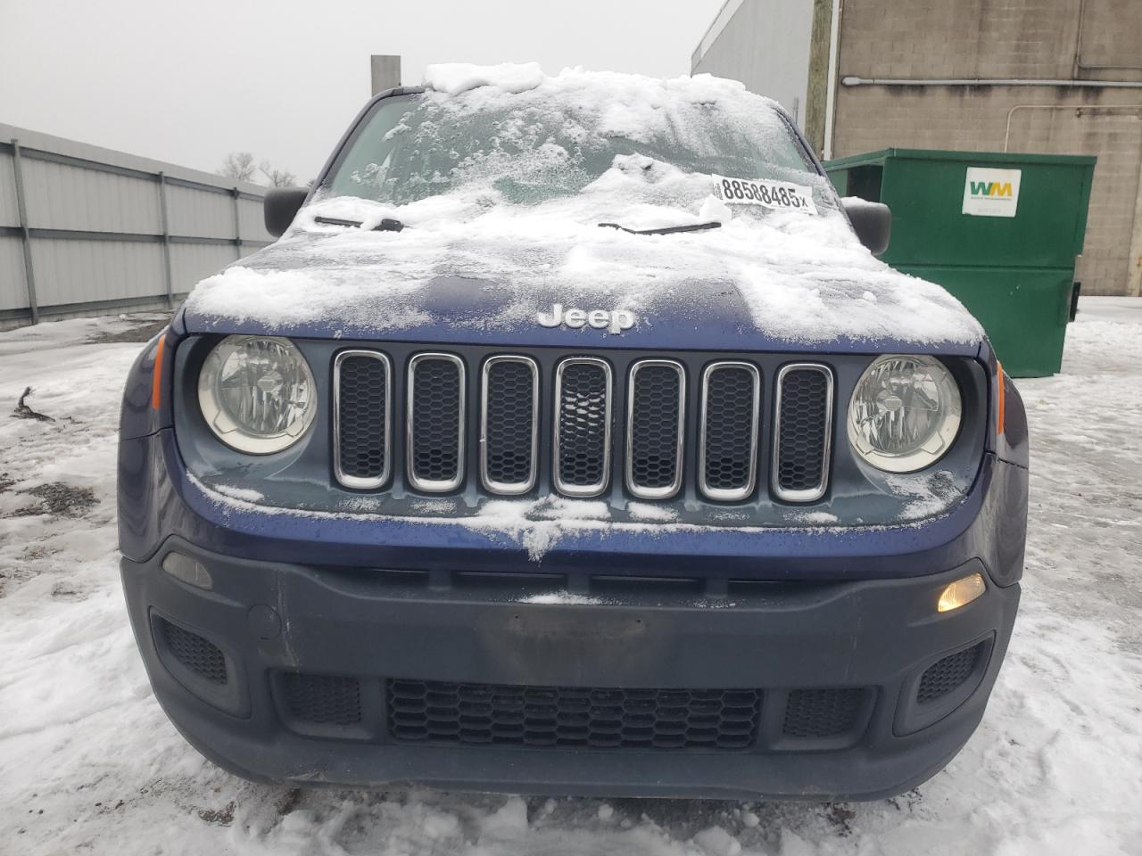 2016 Jeep Renegade VIN ZACCJBAW1GPD19274 Copart auction photo, minor dent/scratches damage thumbnail 5