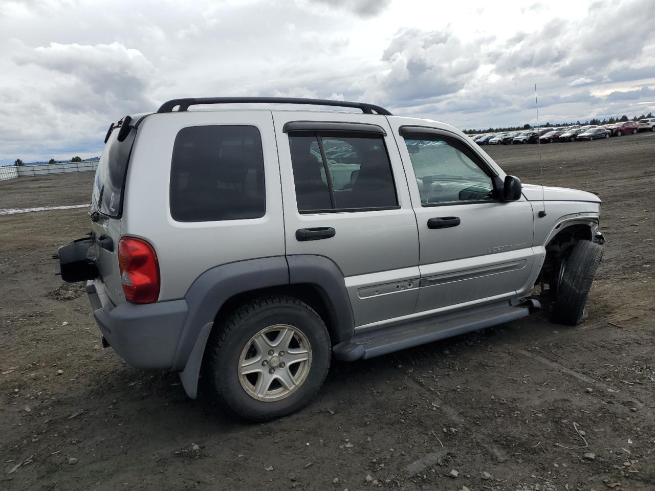 2003 Jeep Liberty (North America) VIN 1J4GL48K63W567442 Copart auction photo, front end / rear end damage thumbnail 3