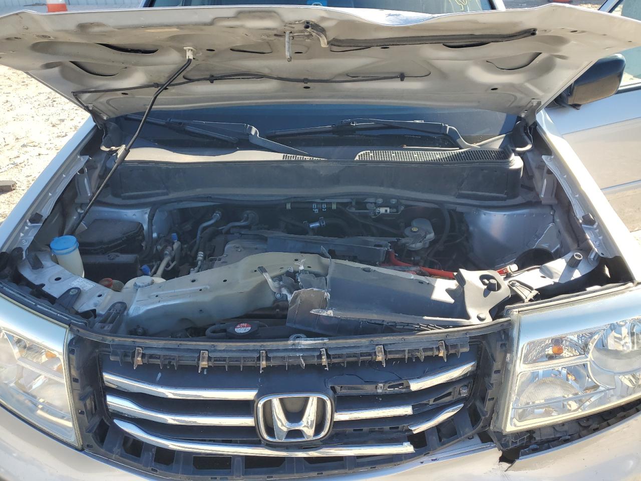 2013 Honda Pilot VIN 5FNYF3H77DB024985 Copart auction photo, rear end / front end damage thumbnail 13