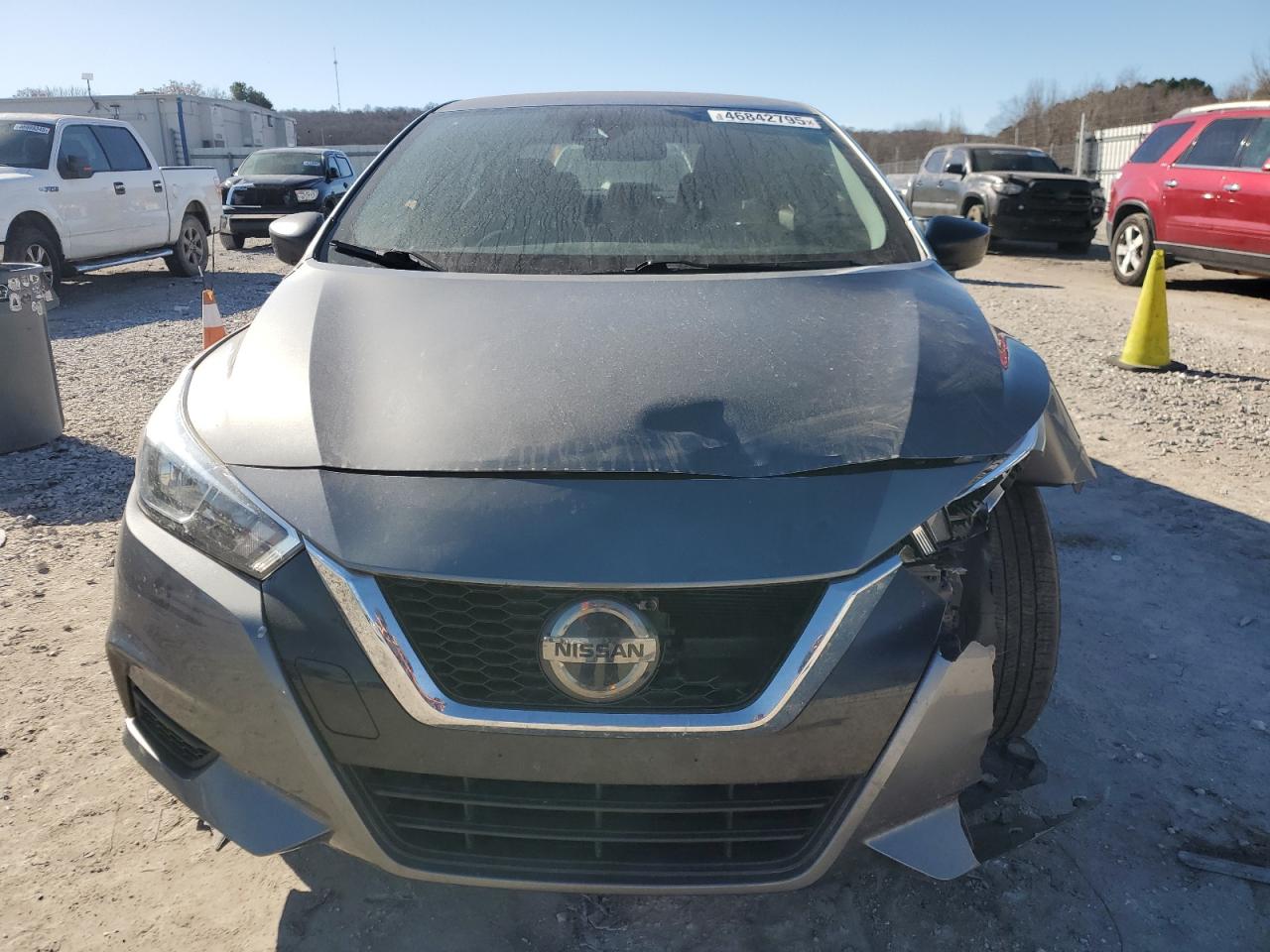2020 Nissan Versa VIN 3N1CN8DV4LL883842 Copart auction photo, front end / side damage thumbnail 5