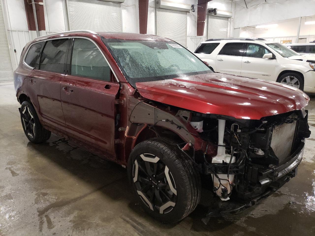 2024 KIA Telluride VIN 5XYP3DGC5RG491850 Copart auction photo, all over damage thumbnail 4