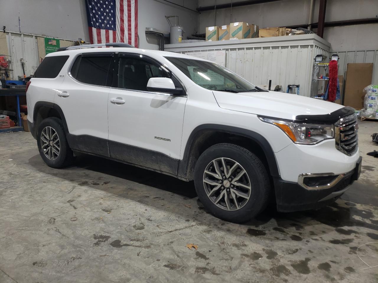 2019 GMC Acadia VIN 1GKKNLLA2KZ279910 Copart auction photo, front end / minor dent/scratches damage thumbnail 4