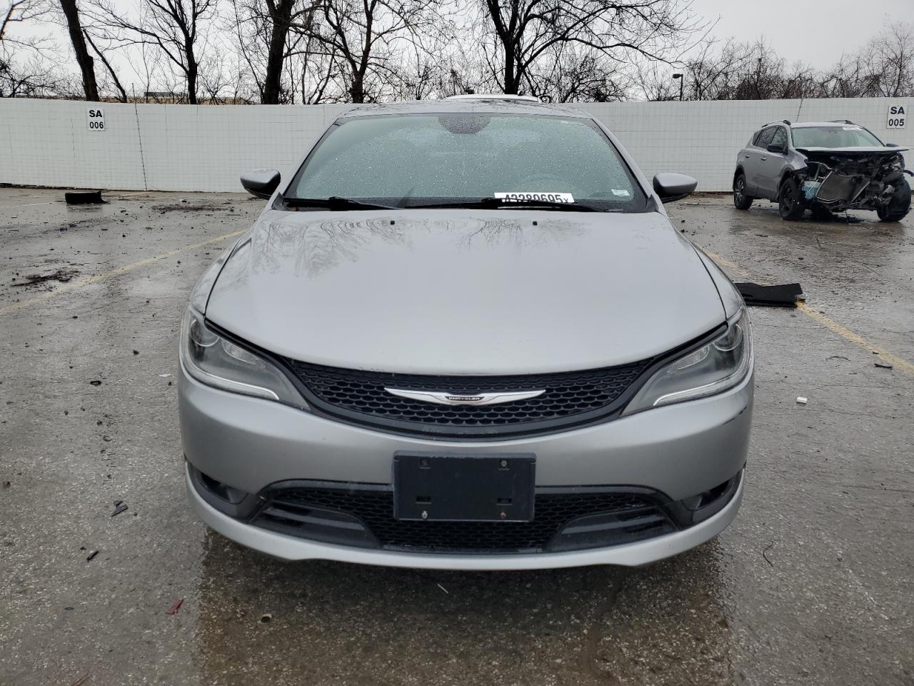 2015 Chrysler 200 VIN 1C3CCCBB4FN634884 Copart auction photo, side damage thumbnail 5