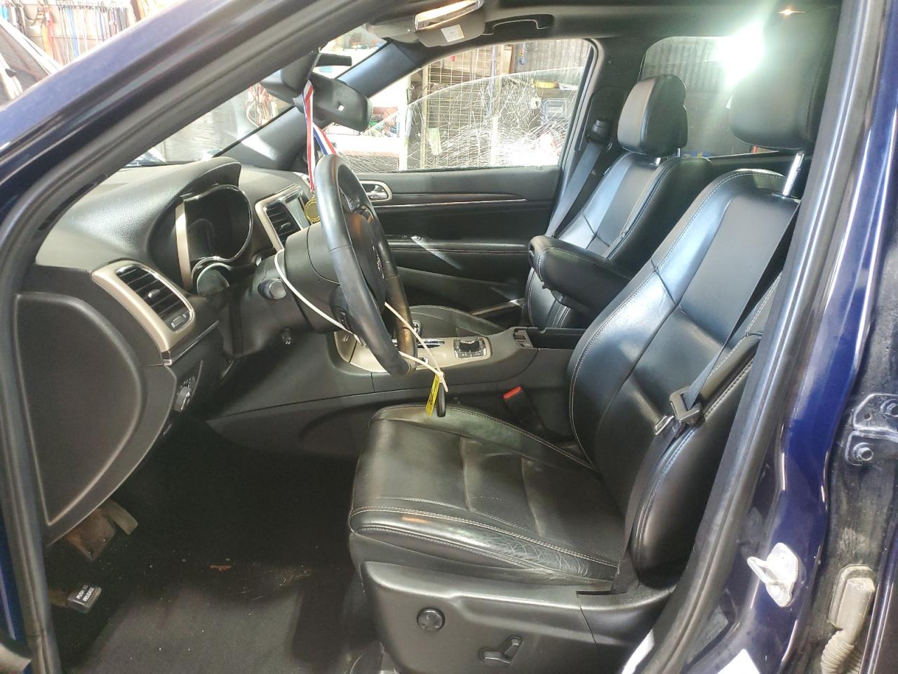 2014 Jeep Grand Cherokee VIN 1C4RJFBM1EC378678 Copart auction photo, side / front end damage thumbnail 7