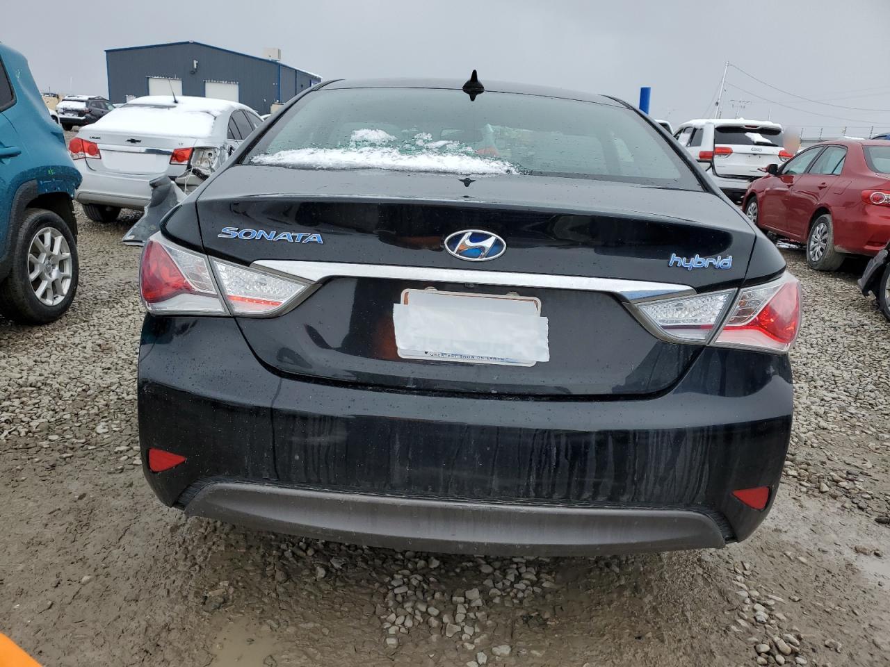 2015 Hyundai Sonata VIN KMHEC4A42FA135288 Copart auction photo, side damage thumbnail 6