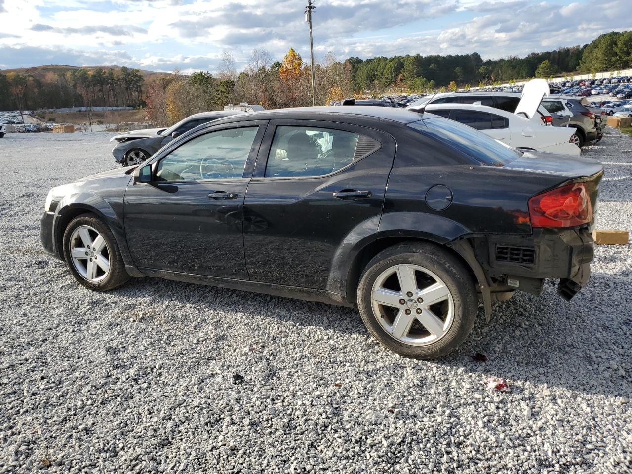 2013 Dodge Avenger VIN 1C3CDZAB2DN518971 Copart auction photo, rear end / minor dent/scratches damage thumbnail 2
