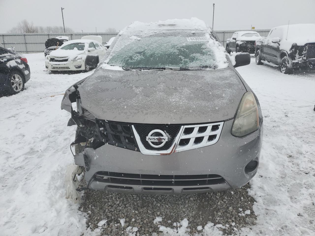 2015 Nissan Rogue VIN JN8AS5MT1FW657075 Copart auction photo, front end / side damage thumbnail 5