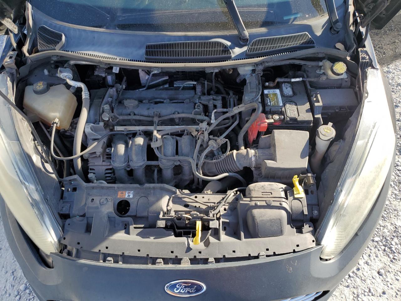 2018 Ford Fiesta VIN 3FADP4BJ2JM126102 Copart auction photo, front end / side damage thumbnail 11