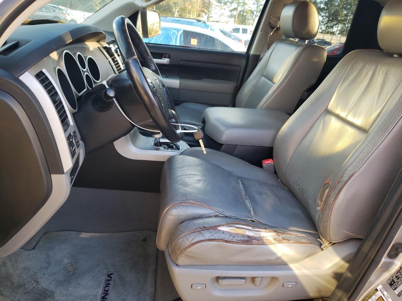 2007 Toyota Tundra VIN 5TBRV58187S469890 Copart auction photo, rear end / front end damage thumbnail 7