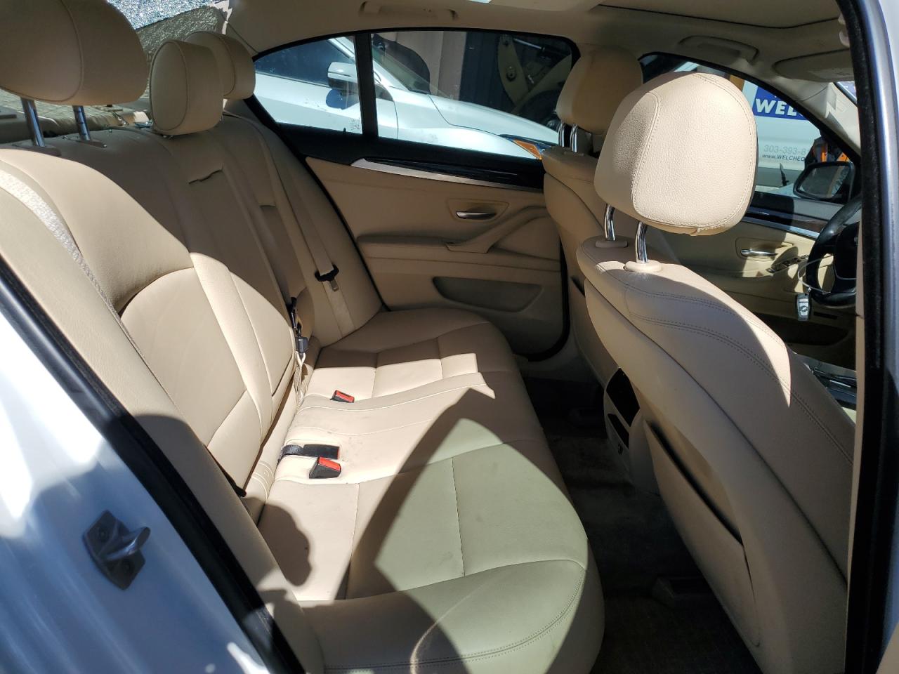 2015 BMW 5er VIN WBA5B3C58FD543460 Copart auction photo, rear end damage thumbnail 10