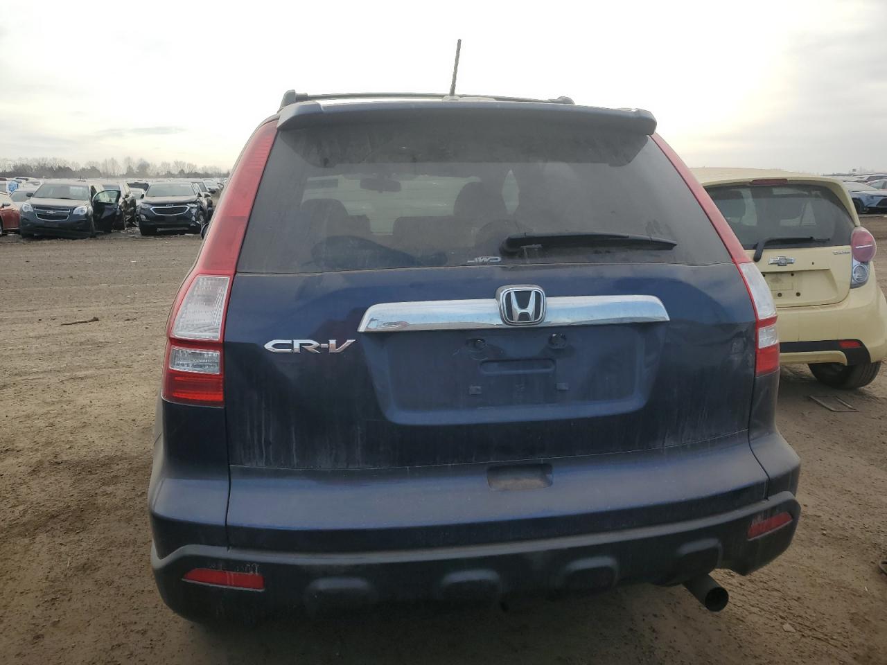 2009 Honda CR-V VIN 5J6RE48779L018826 Copart auction photo, front end / side damage thumbnail 6