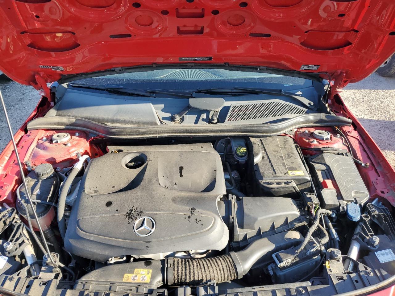 2015 Mercedes-Benz GLA-klasse VIN WDCTG4EB1FJ153946 Copart auction photo, rear end damage thumbnail 11