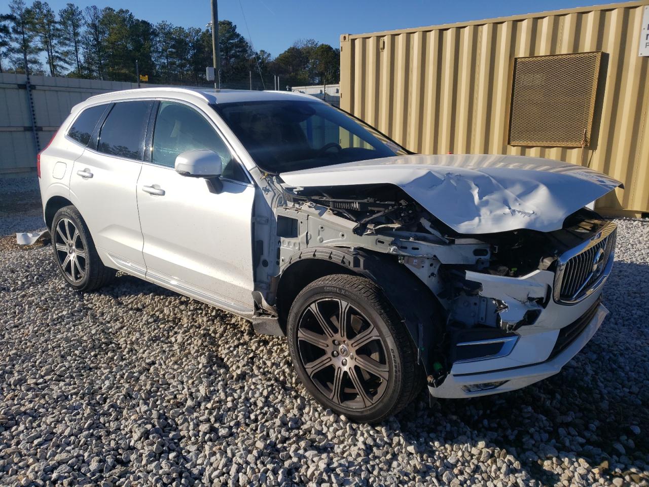 2019 Volvo XC60 VIN YV4A22RL3K1348327 Copart auction photo, front end damage thumbnail 4