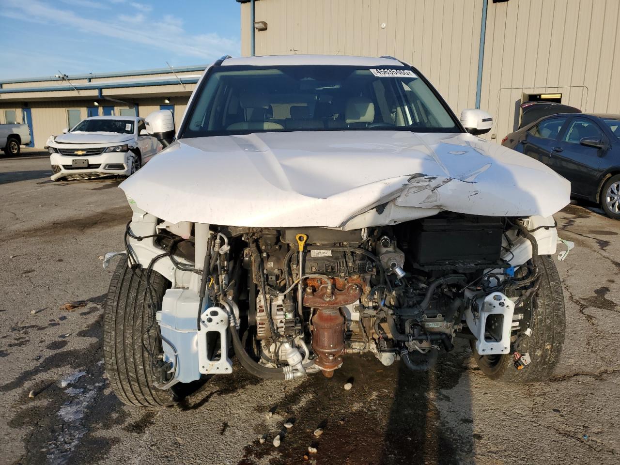 2023 KIA Telluride VIN 5XYP3DGC5PG379241 Copart auction photo, front end damage thumbnail 5