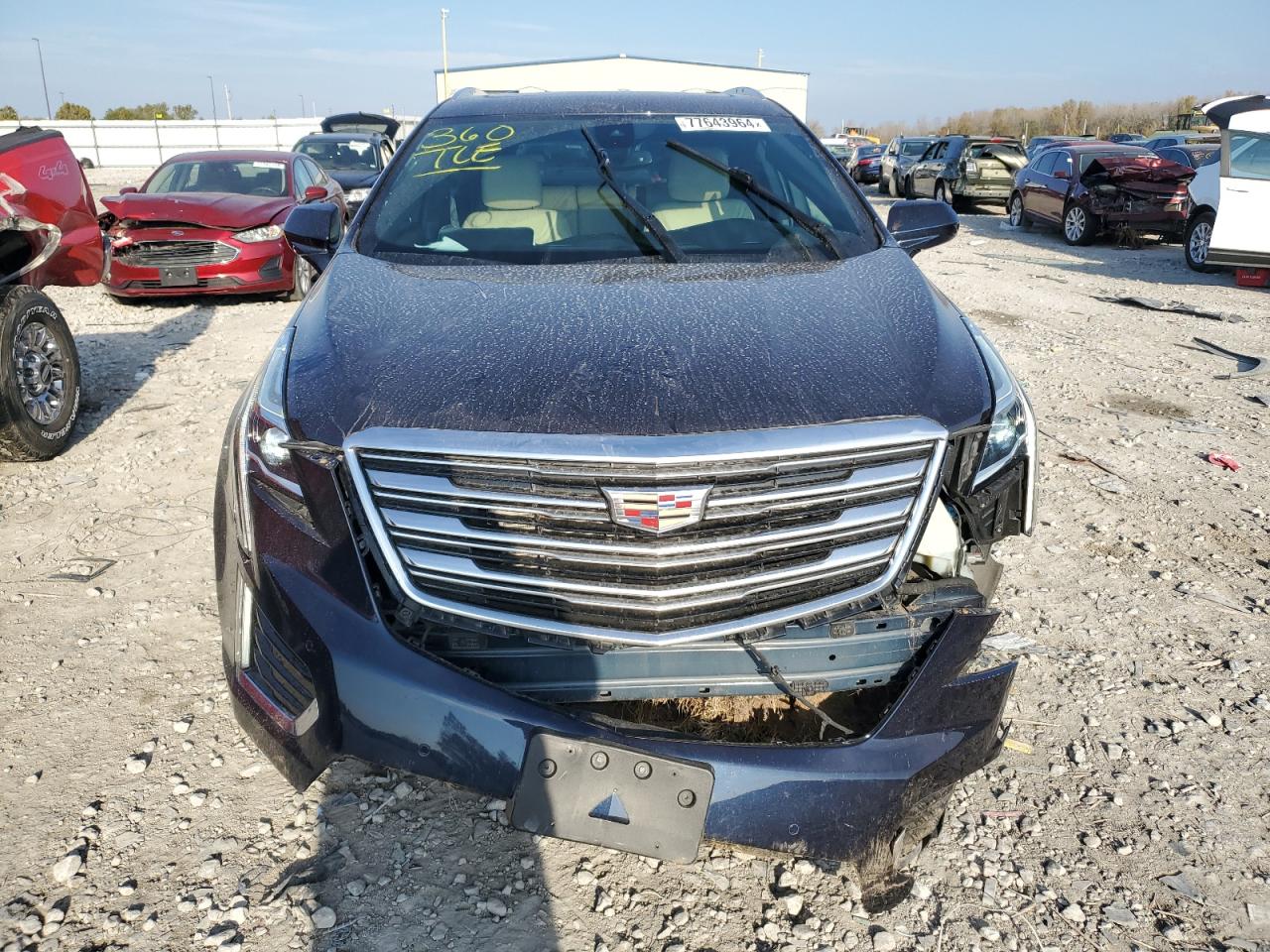 2017 Cadillac XT5 VIN 1GYKNCRS1HZ118950 Copart auction photo, front end damage thumbnail 5
