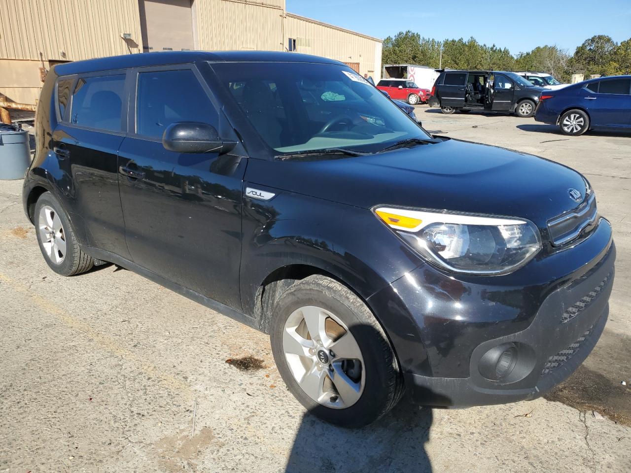 2018 KIA Soul VIN KNDJN2A2XJ7596566 Copart auction photo, rear end damage thumbnail 4