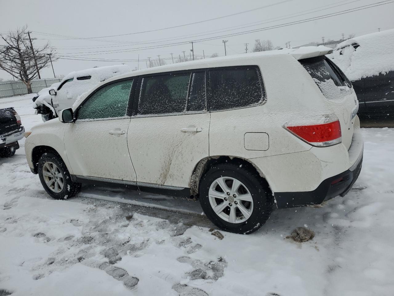 2012 Toyota Highlander VIN 5TDZA3EH1CS022045 Copart auction photo, normal wear damage thumbnail 2