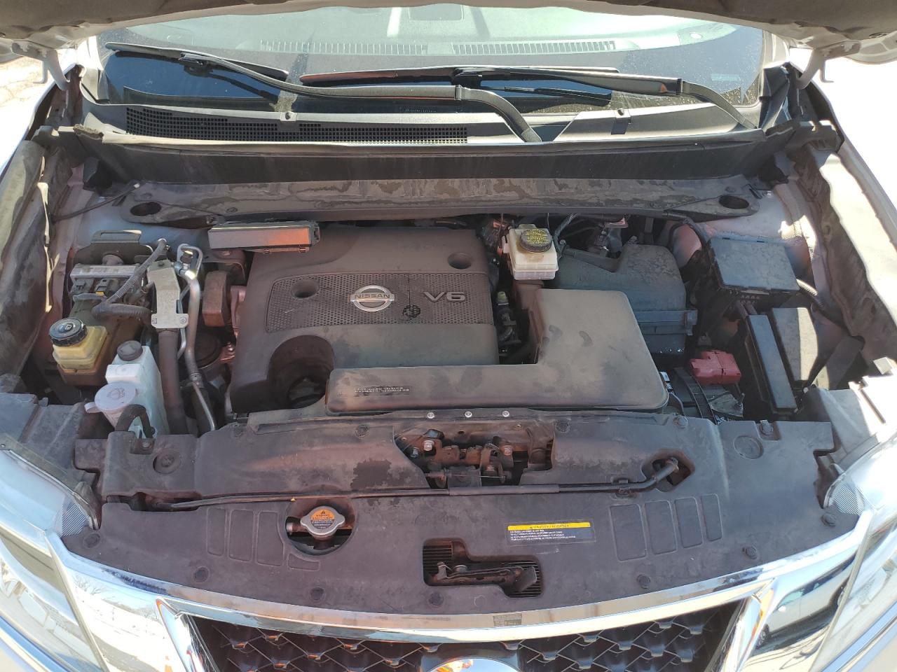 2014 Nissan Pathfinder VIN 5N1AR2MN6EC723848 Copart auction photo, rear end damage thumbnail 12