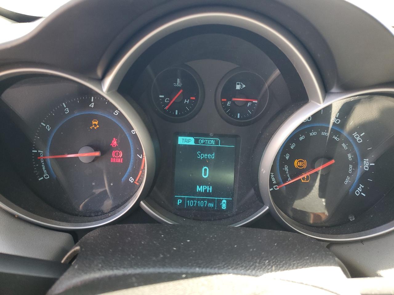 2014 Chevrolet Cruze VIN 1G1PA5SH1E7281163 Copart auction photo, rear end / side damage thumbnail 9