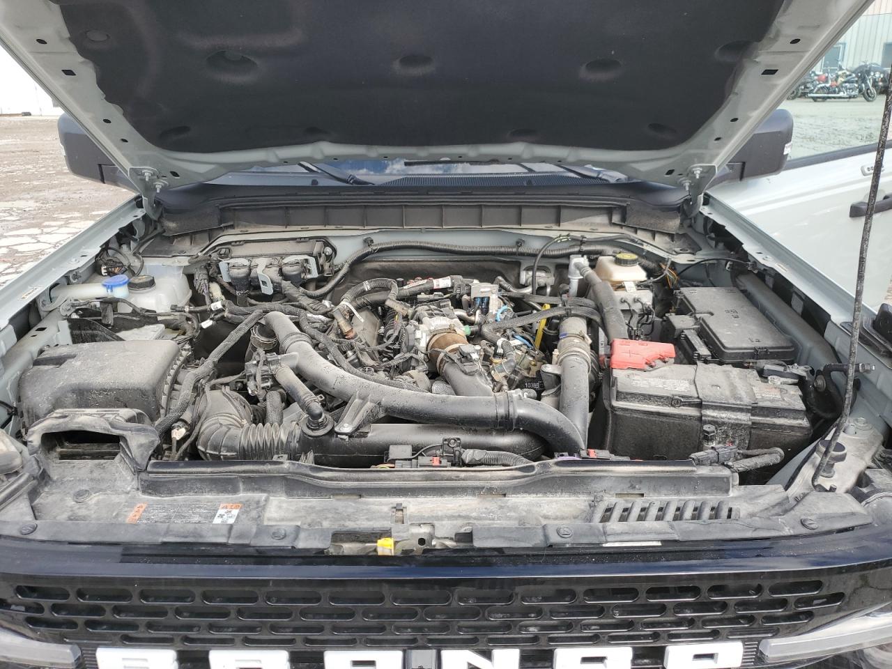 2023 Ford Bronco VIN 1FMEE5DP3PLB86469 Copart auction photo, rear end damage thumbnail 12