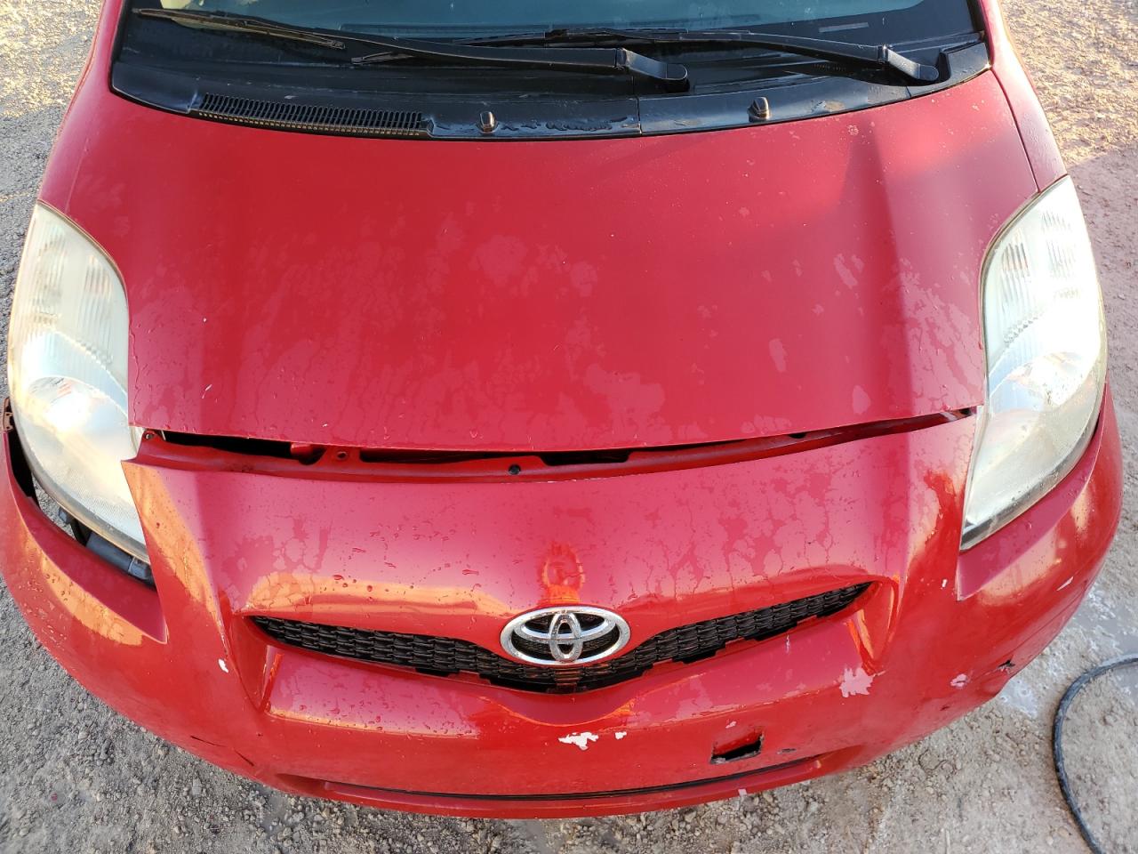 2009 Toyota Yaris VIN JTDKT903595262840 Copart auction photo, rear end / front end damage thumbnail 11