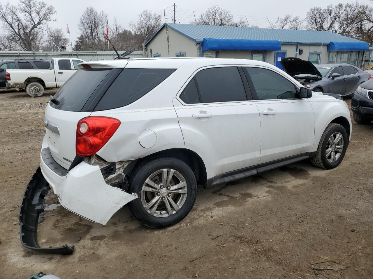 2012 Chevrolet Equinox VIN 2GNALBEK8C1274001 Copart auction photo, rear end damage thumbnail 3