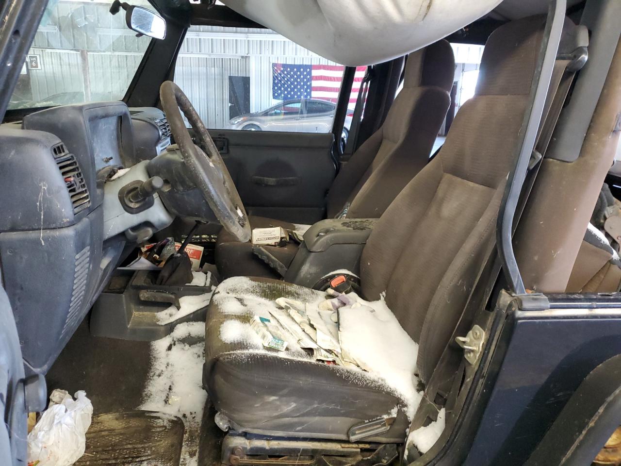 2005 Jeep Wrangler VIN 1J4FA39S05P321851 Copart auction photo, mechanical / all over damage thumbnail 7