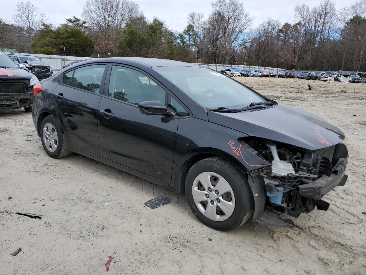 2015 KIA Forte VIN KNAFK4A64F5417533 Copart auction photo, front end / minor dent/scratches damage thumbnail 4
