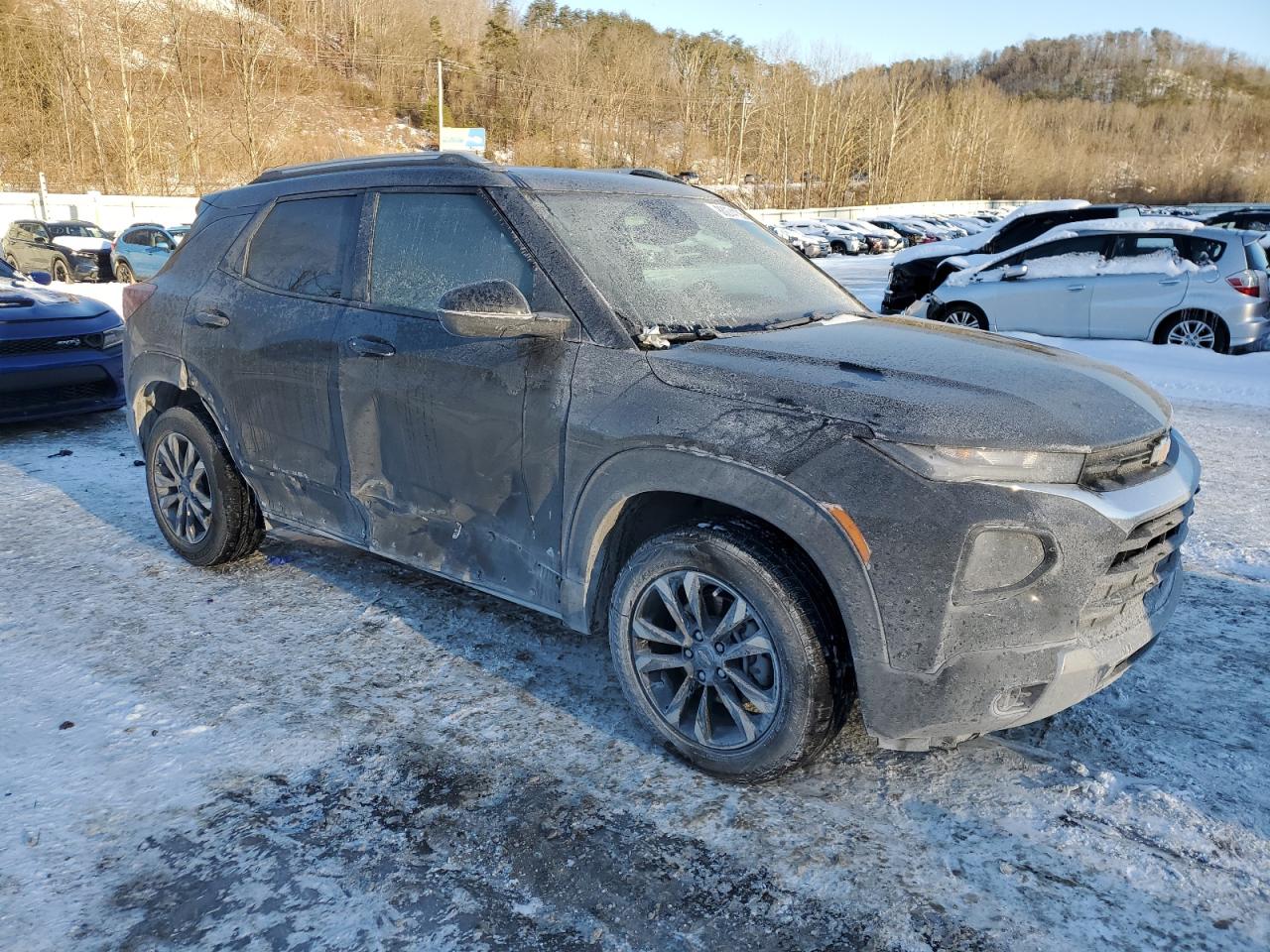 2023 Chevrolet TrailBlazer VIN KL79MRSL8PB061759 Copart auction photo, side damage thumbnail 4