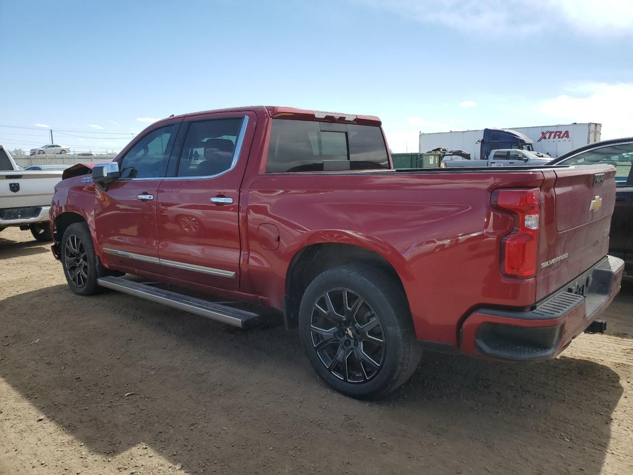 2022 Chevrolet Silverado VIN 3GCUDJED6NG580476 Copart auction photo, front end damage thumbnail 2