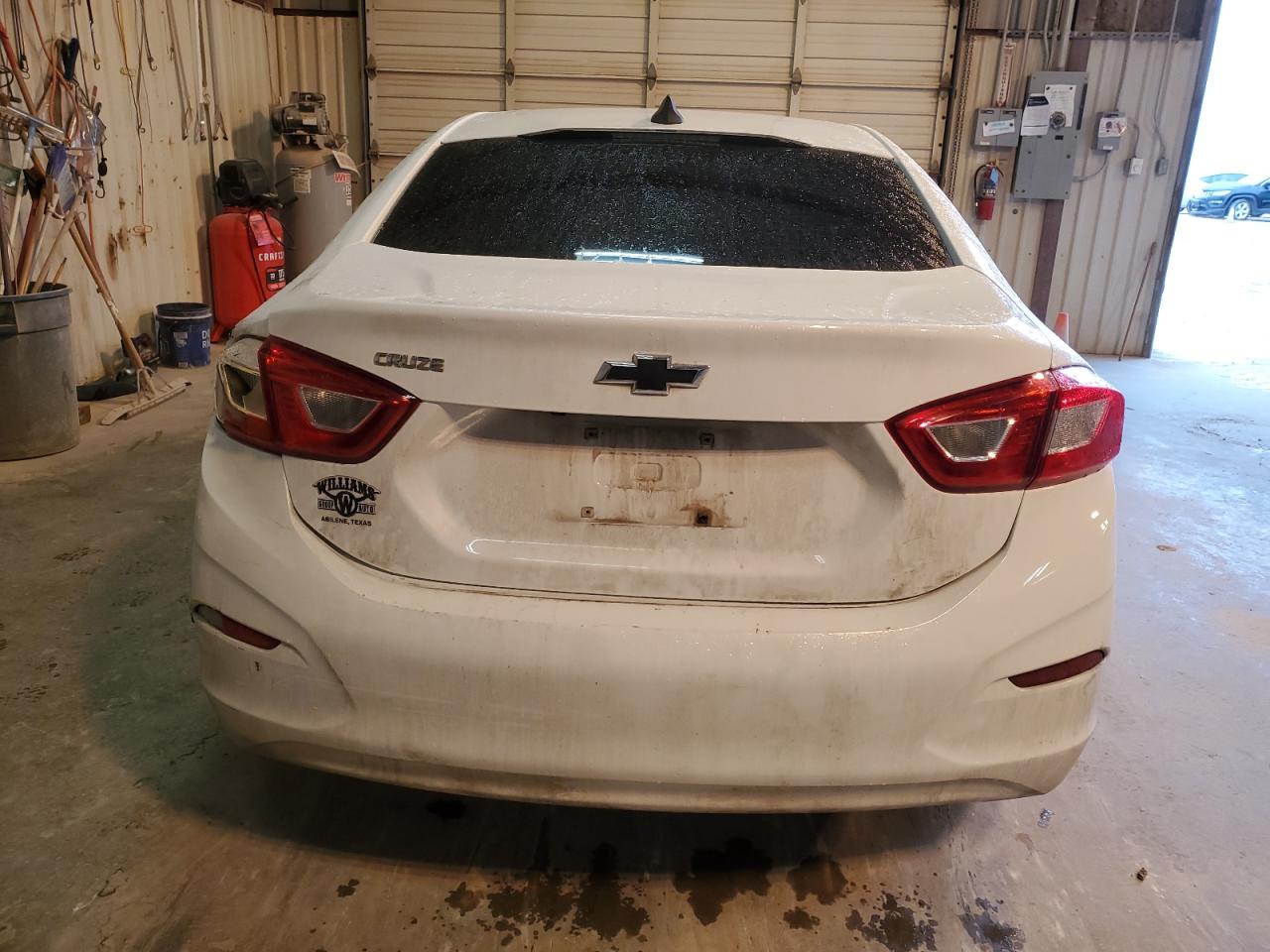 2019 Chevrolet Cruze VIN 1G1BC5SM6K7150937 Copart auction photo, rear end / hail damage thumbnail 6