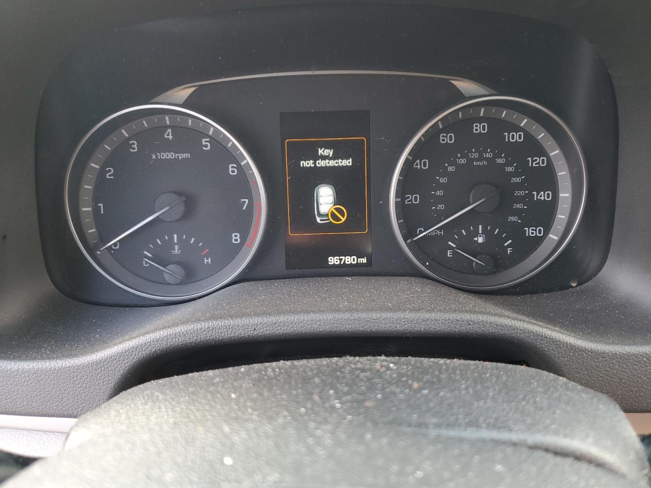 2017 Hyundai Elantra VIN KMHD84LFXHU067402 Copart auction photo, front end / side damage thumbnail 9
