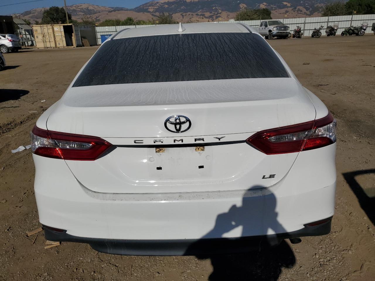 2019 Toyota Camry VIN 4T1B11HK5KU841398 Copart auction photo, front end damage thumbnail 6