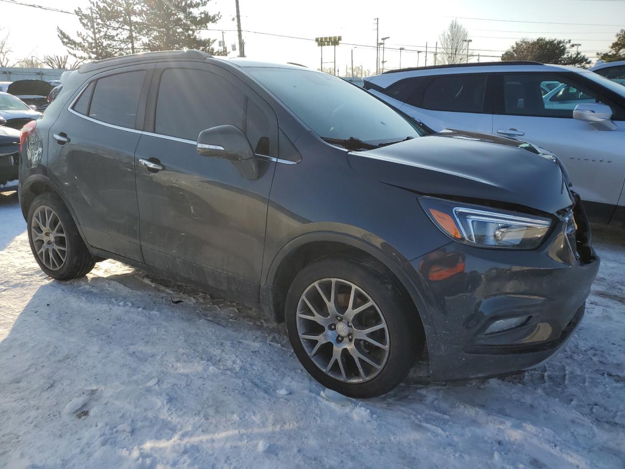 2017 Buick Encore VIN KL4CJ1SM9HB241159 Copart auction photo, front end damage thumbnail 4
