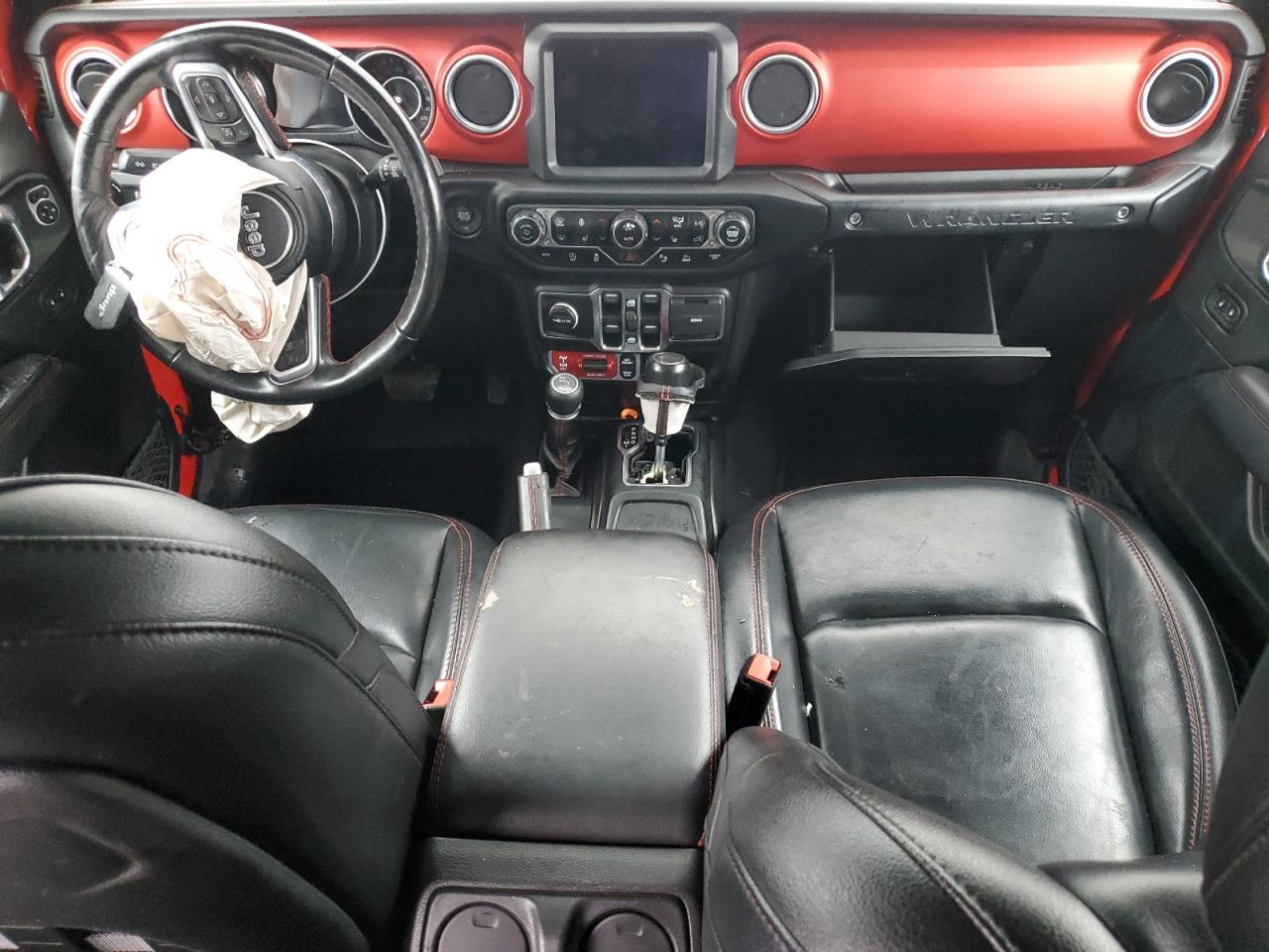 2021 Jeep Wrangler VIN 1C4HJXFN6MW606014 Copart auction photo, all over / rollover damage thumbnail 8